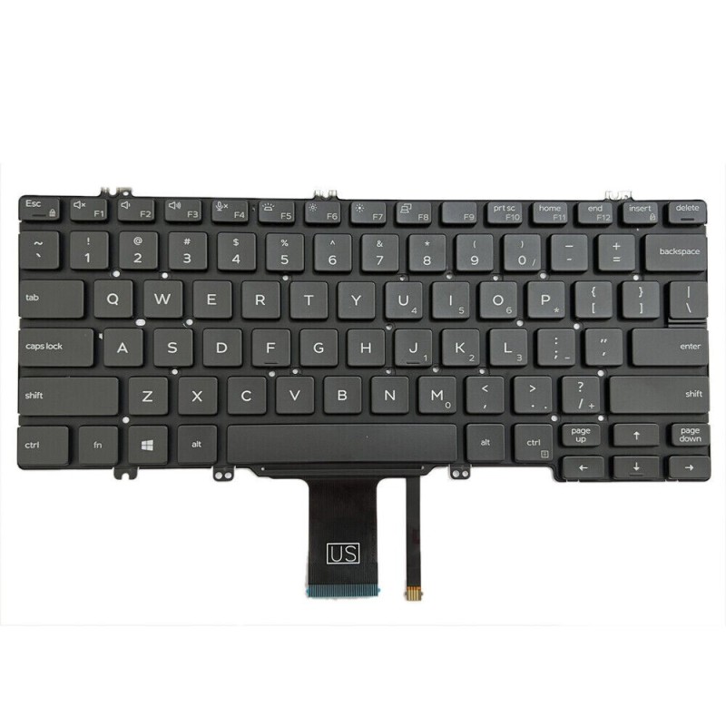 Dell-Tastatur 0DTF98 Lateinamerikanisch QWERTY Refurbished