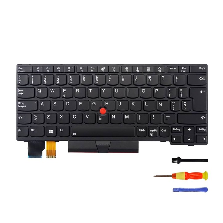 Teclado Lenovo ThinkPad L13 Gen 1 Francés (AZERTY) Retroiluminado
