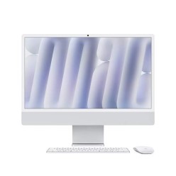 Apple iMac 24" 2024 M4, 16Go, 256GB SSD-NVMe, 24", WLAN, BT, Cam, FPR