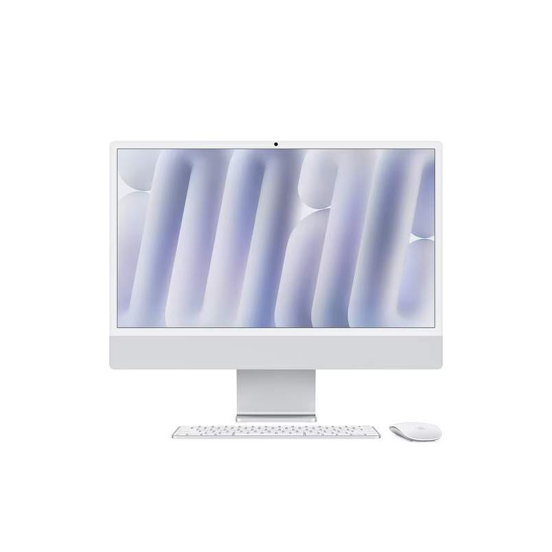Apple iMac 24" 2024 M4, 16GB, 256GB SSD-NVMe, 24", WLAN, BT, Cam, FPR